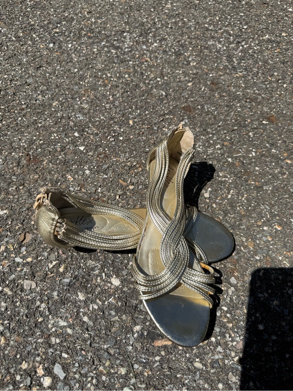 Gold Women's Sandals